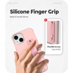 Goospery SlideTok Serisi Apple iPhone 15 Pro Max Czdan Klf-Pink