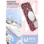 i-Blason Cosmo Serisi Apple iPhone 15 Pro Max Klf-PinkCeetah