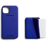 Bellroy Apple iPhone 15 Pro Czdan Deri Klf-Cobalt