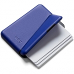 Bellroy Apple iPhone 15 Pro Max Czdan Deri Klf-Cobalt