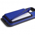 Bellroy Apple iPhone 15 Pro Max Czdan Deri Klf-Cobalt