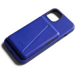 Bellroy Apple iPhone 15 Pro Max Czdan Deri Klf-Cobalt