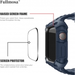 Fullmosa Apple Watch Serisi 9/8/7 Uyumlu Kay(45mm)-Blue