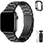 Fullmosa Apple Watch Serisi elik Kay(38/40/41mm)-Black