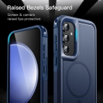 JeTech Galaxy S23 FE MagSafe Uyumlu Klf -Blue