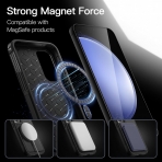 JeTech Galaxy S23 FE MagSafe Uyumlu Klf -Black