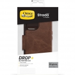OtterBox Strada Folio iPhone 15 Pro Czdan Klf -Brown