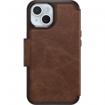 OtterBox Strada Folio iPhone 15 Pro Czdan Klf -Brown