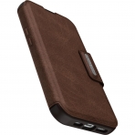 OtterBox Strada Folio iPhone 15 Pro Czdan Klf -Brown