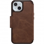 OtterBox Strada Folio iPhone 15 Pro Max Czdan Klf -Brown