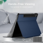 JETech Samsung Galaxy Tab S9 FE Standl Klf-Navy Blue