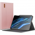 INFILAND Galaxy Tab S9 Plus/S9 FE Standl Klf-Rose Gold