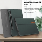 INFILAND Galaxy Tab S9 Ultra Standl Klf-Midnight Green