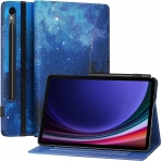 MoKo Samsung Galaxy Tab S9 FE Standl Klf-Blue Starry Sky
