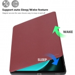 ProCase Galaxy Tab S9 FE Plus Klf (12.4 in)-Red