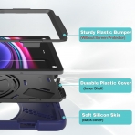 ProCase Galaxy Tab S9 FE Plus Kickstand Klf -Navy