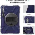 ProCase Galaxy Tab S9 FE Plus Kickstand Klf -Navy