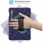 ProCase Galaxy Tab S9 FE Plus Kickstand Klf -Navy