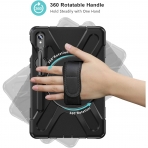 ProCase Galaxy Tab S9 FE Plus Kickstand Klf -Black