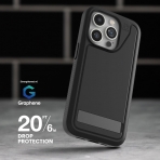 ZAGG Everest Snap iPhone 15 Pro Max Standl Klf -Black