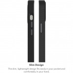 Zagg London Snap Apple iPhone 15 Plus Klf -Black Geo