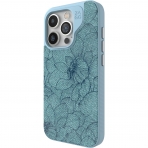 Zagg London Snap Apple iPhone 15 Pro Max Klf -Floral Teal