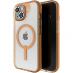 ZAGG Santa Cruz Snap iPhone 15 Plus effaf Klf -Orange