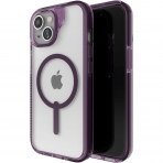 ZAGG Santa Cruz Snap iPhone 15 Plus effaf Klf -Purple