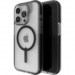 ZAGG Santa Cruz Snap iPhone 15 Pro Max effaf Klf -Black