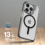 ZAGG Santa Cruz Snap iPhone 15 Pro Max effaf Klf -Blue