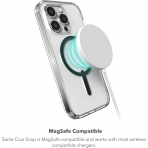 ZAGG Santa Cruz Snap iPhone 15 Pro Max effaf Klf -Green