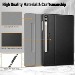 Fintie Samsung Galaxy Tab A9 Plus Klavyeli Klf -Black