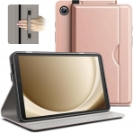 JETech Galaxy Tab A9 Plus Standl Folio Klf-Rose Gold