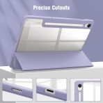 Fintie Samsung Galaxy Tab S9 FE Plus effaf Klf-Lilac Purple