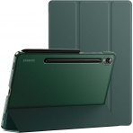 JETech Samsung Galaxy Tab S9 FE Plus Koruyucu Klf-Midnight Green