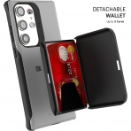 Ghostek EXEC Serisi Galaxy S24 Plus Czdan Klf -Grey
