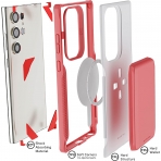 Ghostek EXEC Serisi Galaxy S24 Plus Czdan Klf -Pink