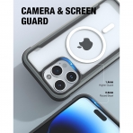 Raptic Apple iPhone 15 Pro Shield Serisi Klf-Black