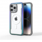 Raptic Apple iPhone 15 Pro Shield Serisi Klf- Iridescent