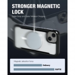 Raptic Apple iPhone 15 Shield Serisi Klf-Black