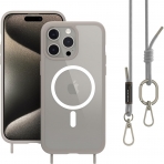 MAGEASY Crossbody iPhone 15 Pro Klf-Gray