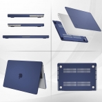 ProCase MacBook Pro nce Koruyucu Sert Klf (16 in)-DarkBlue