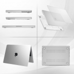 ProCase MacBook Pro nce Koruyucu Sert Klf (16 in)-Crystal