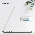 Fintie MacBook Air effaf Klf(15 in)-Glittering Clear