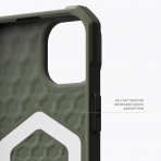 UAG Essential iPhone 15 Darbeye Dayankl Klf-Olive Drab