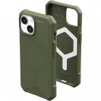 UAG Essential iPhone 15 Darbeye Dayankl Klf-Olive Drab