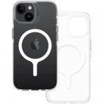 MOFT Snap Manyetik iPhone 15 Plus effaf Klf -Clear