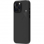 Aulumu A15 iPhone 15 Pro Manyetik Klf -Black
