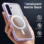 JeTech Galaxy S24 Plus MagSafe Uyumlu Klf -Lilac