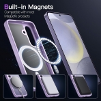 JeTech Galaxy S24 Plus MagSafe Uyumlu Klf -Lilac